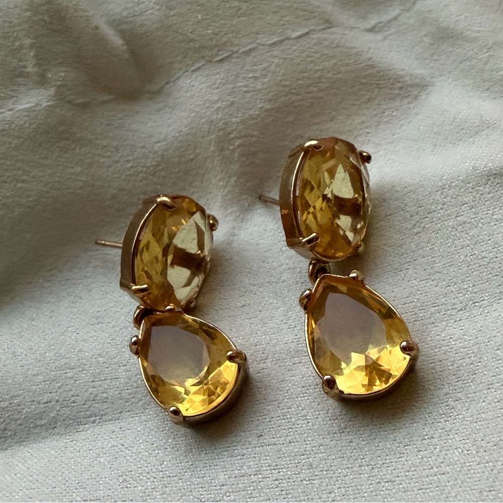 Kate Spade Jewelry Gold Drop Earrings
